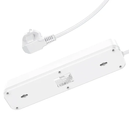 HOCO Разклонител NS1 с 4 гнезда + 2 USB порта 2.4A + 1 USB-C 4000W