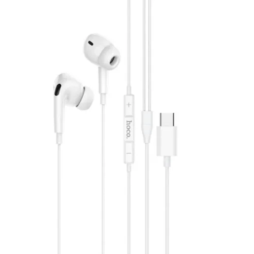 HOCO Слушалки M101Pro TYPE-C (бял)