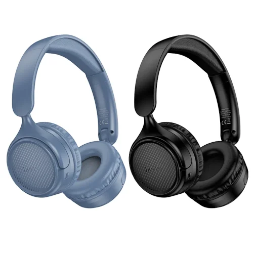 HOCO W66 Безжични слушалки Over Ear Headphones 32 Часа – Син