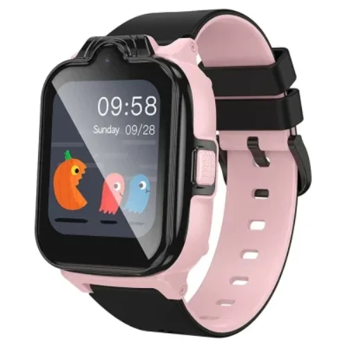HOCO Y104 4G детски смарт часовник – Розов с GPS, видео разговори, SOS и SIM карта