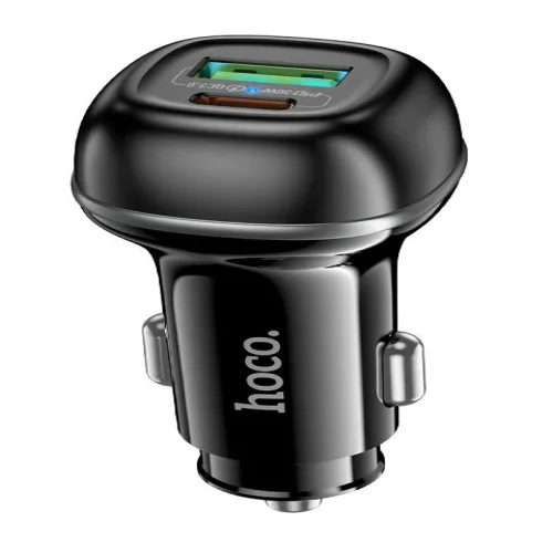 HOCO Z58A Адаптер за кола USB + USB-C PD20W + QC3.0 48W