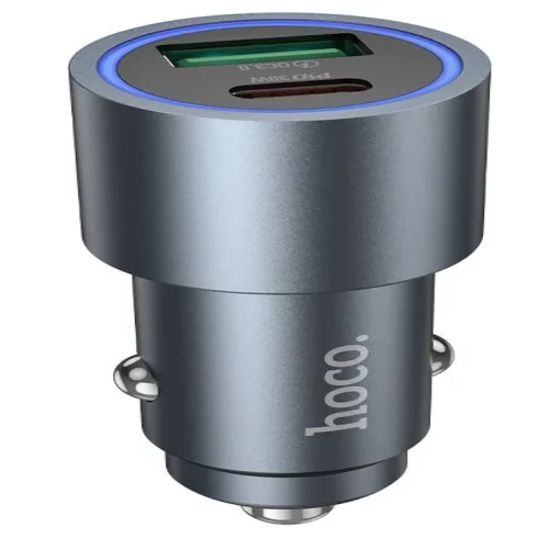 HOCO Z60 Зарядно за кола USB + USB-C PD20W + QC3.0 38W