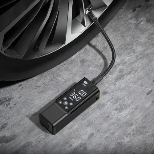 HOCO ZP7 Мощен Смарт Компресор за гуми 22 цилиндъра 5000mAh