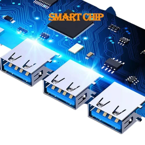 HUB C&Q-094 4в1Type-C към 4 X USB – Черен