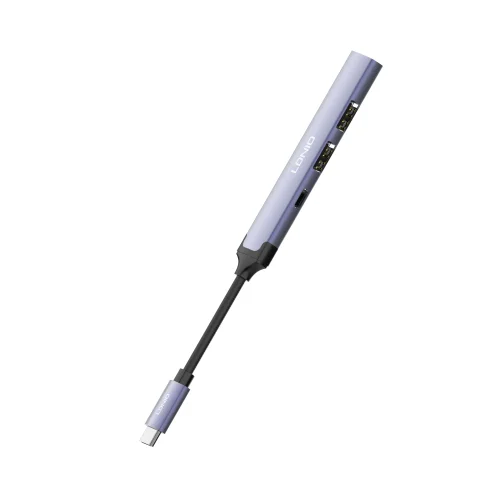 HUB LDNIO DS34C 4в1 USB-C КЪМ 3xUSB 1xUSB-C 5GB/ps