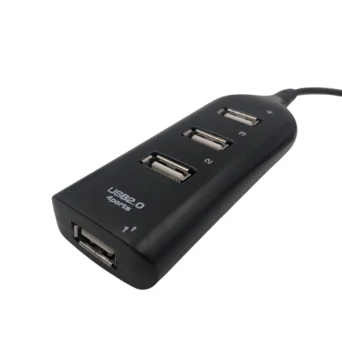 HUB Разклонител към USB 2.0 4 Ports – U003 U03 – Черен