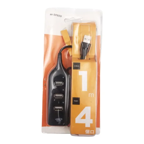 HUB Разклонител към USB 2.0 4 Ports – U003 U03 – Черен