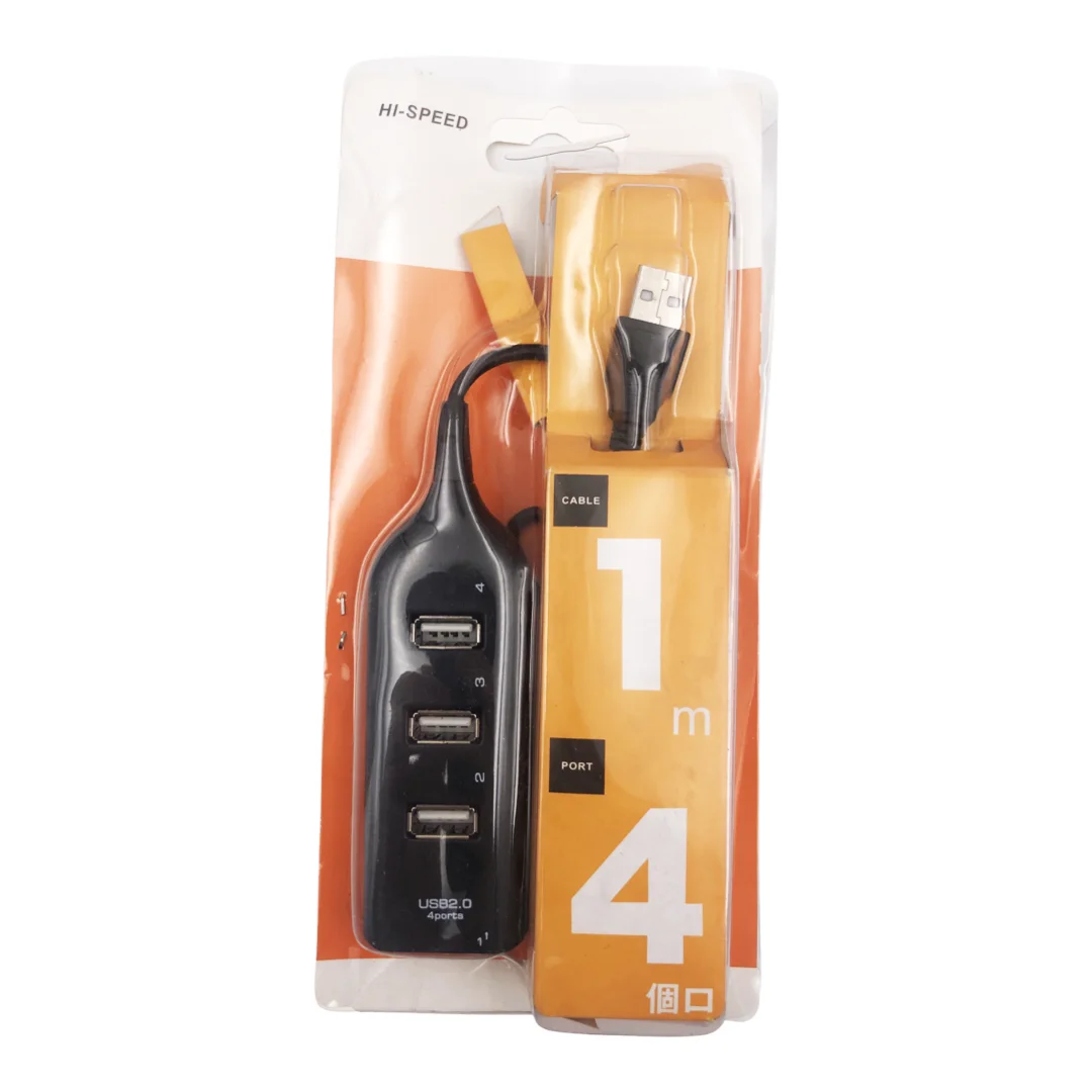 HUB Разклонител към USB 2.0 4 Ports – U003 U03 – Черен