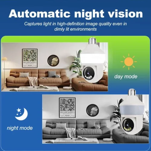 HY-D211EA-WF IP 2MP / – (APP:YOOSEE AI) IP Камера за видеонаблюдение тип крушка