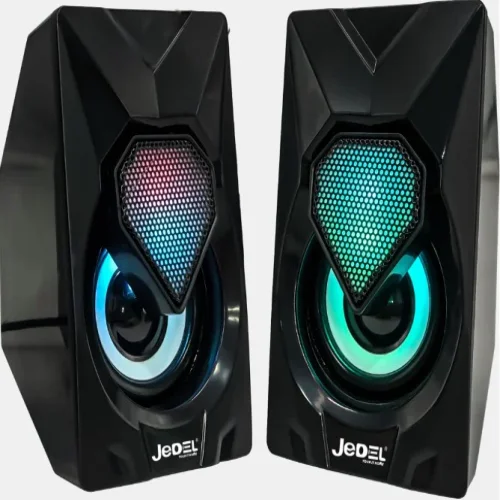 JEDEL S-502 тонколони за компютър светещи RGB Gaming