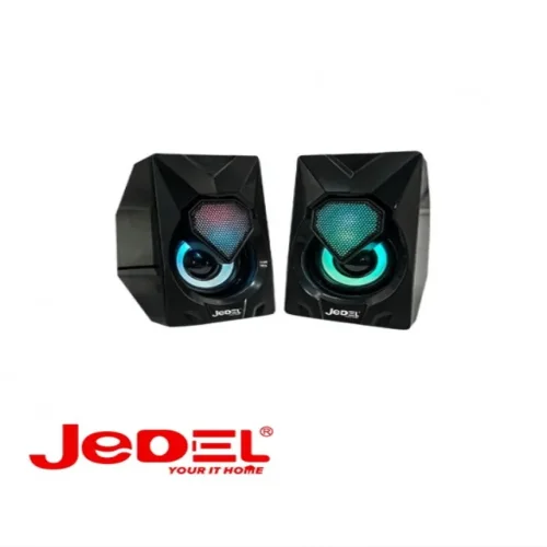 JEDEL S-502 тонколони за компютър светещи RGB Gaming