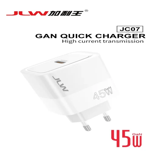 JLW-JC07 Зарядно 45W GAN Адаптер USB-C