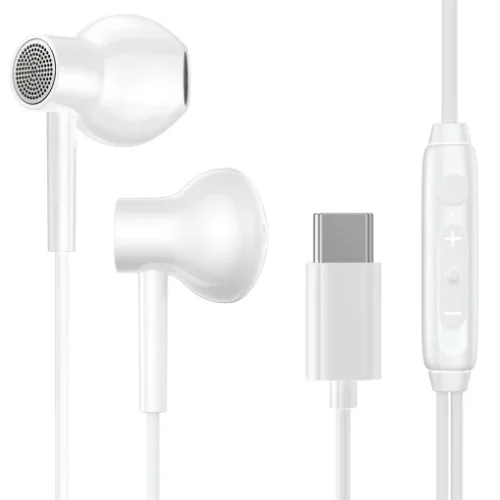 JOYROOM JR-EC01 Слушалки Type-C – Бял