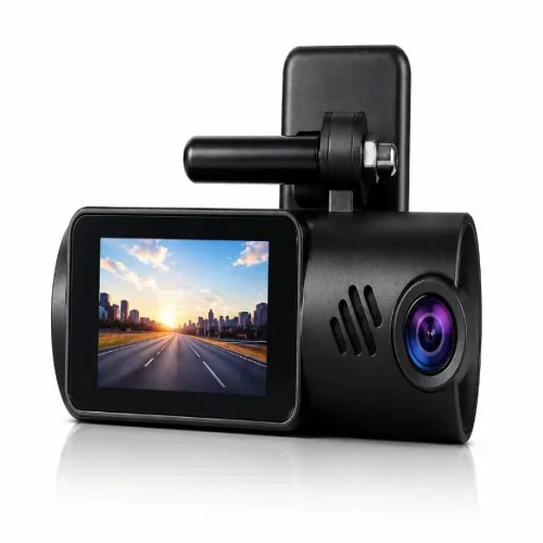 K4 1080P Автомобилен DVR камера с G-сензор Видеорекордер и Камера за задно виждане Двоен обектив HD