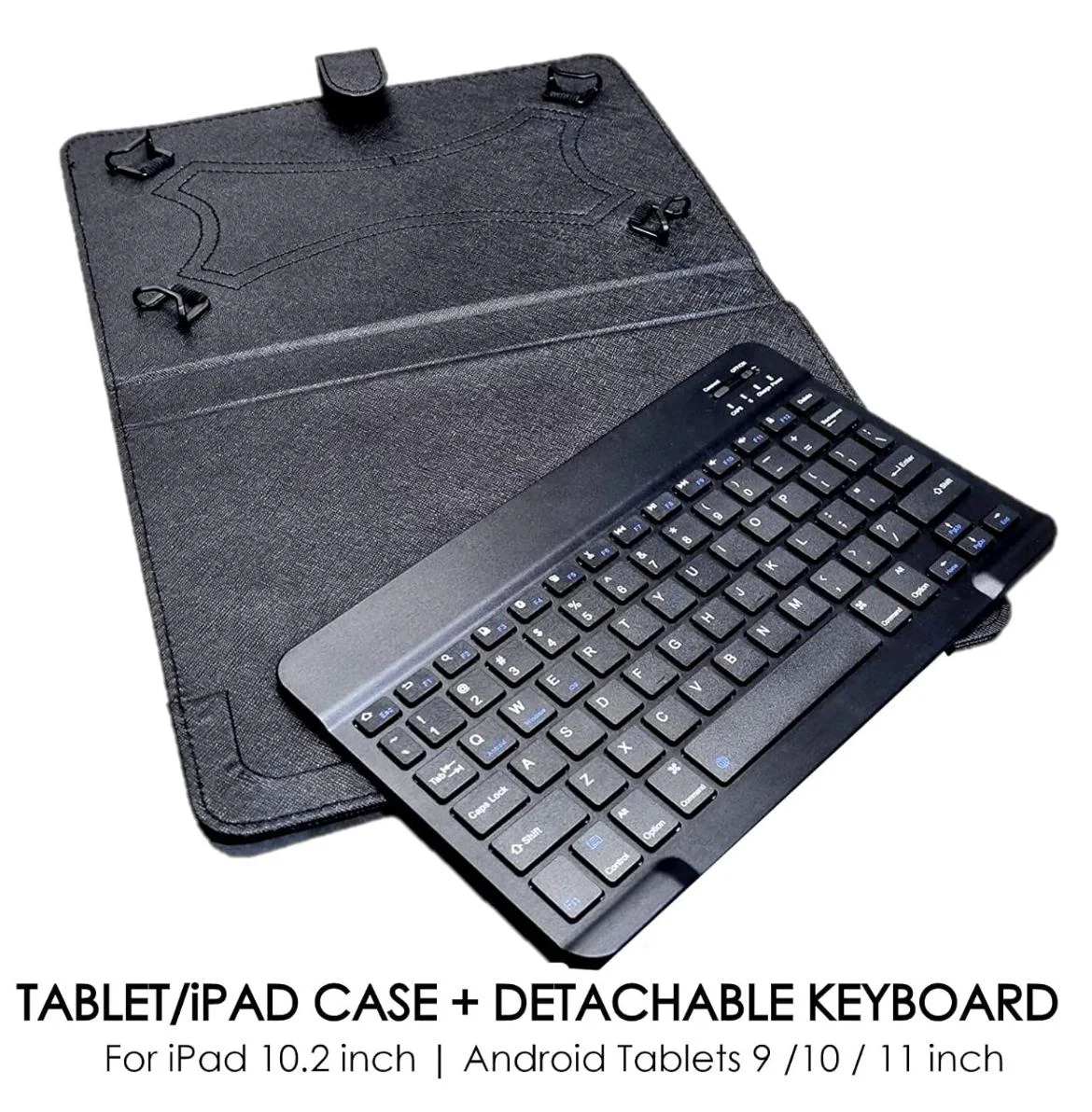 K450 Калъф тефтер с блутут клавиатура за таблет 10″