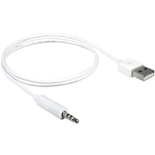 Кабел 3.5мм жак- USB Мъжко с дължина 1М