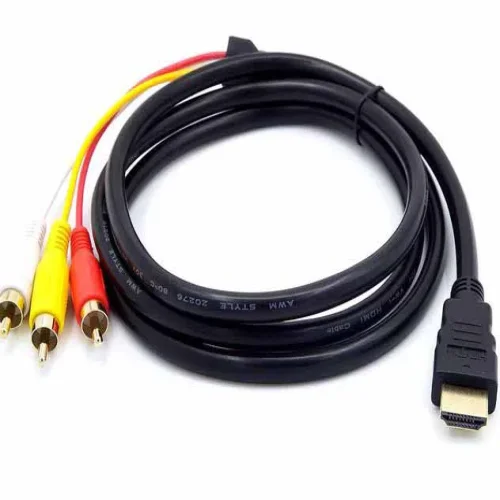 Кабел HDMI към 3 RCA – 1.8M