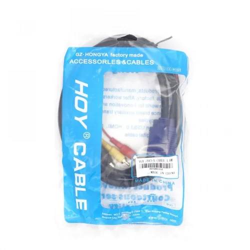 Кабел HDMI към 3 RCA – 1.8M