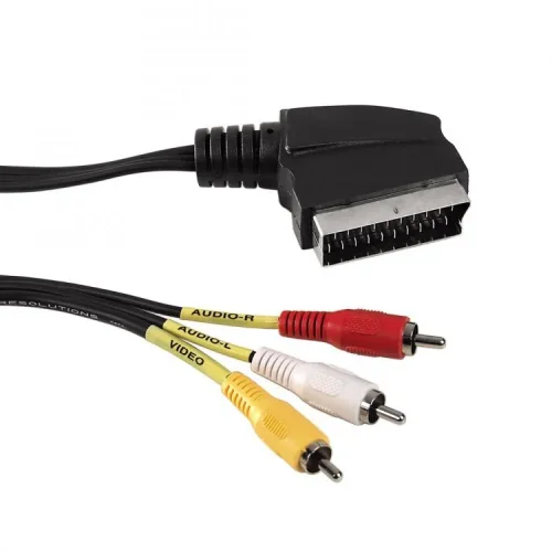 Кабел SCART – 3 x RCA