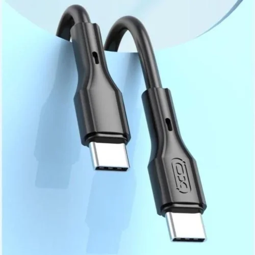 Кабел XO-NB-Q231B Fast 60W Type-C към Type-C 1M – Черен