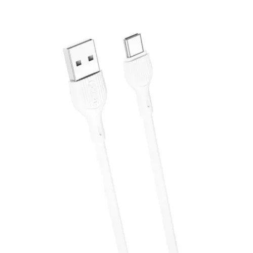 Кабел XO-NB200 Fast 2.1A USB към Type-C 1M – Бял