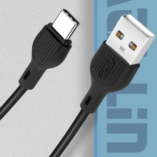 Кабел XO-NB200 Fast 2.1A USB към Type-C 1M – Черен