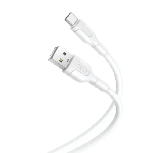 Кабел XO-NB212 Fast 2.1A USB към Type-C – Бял