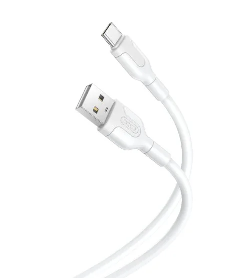 Кабел XO-NB212 Fast 2.1A USB към Type-C – Бял