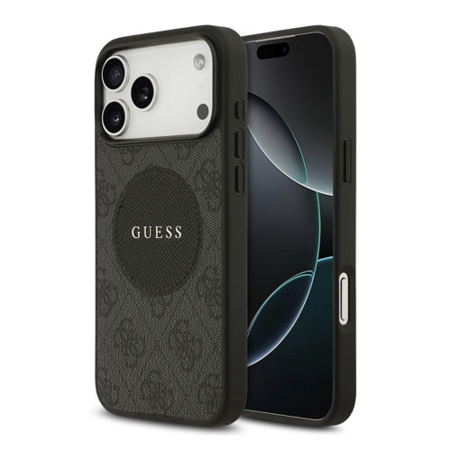 Калъф GUESS с Magsafe за iPhone 18 Pro Max черен