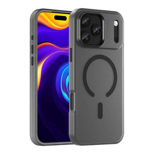 Калъф със защита на камерата за iPhone 18 Pro черен