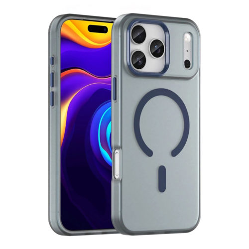 Калъф със защита на камерата за iPhone 18 Pro Max син