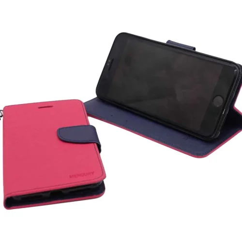 Калъф Тип Тефтер L-75 Samsung S21 Plus – Розов