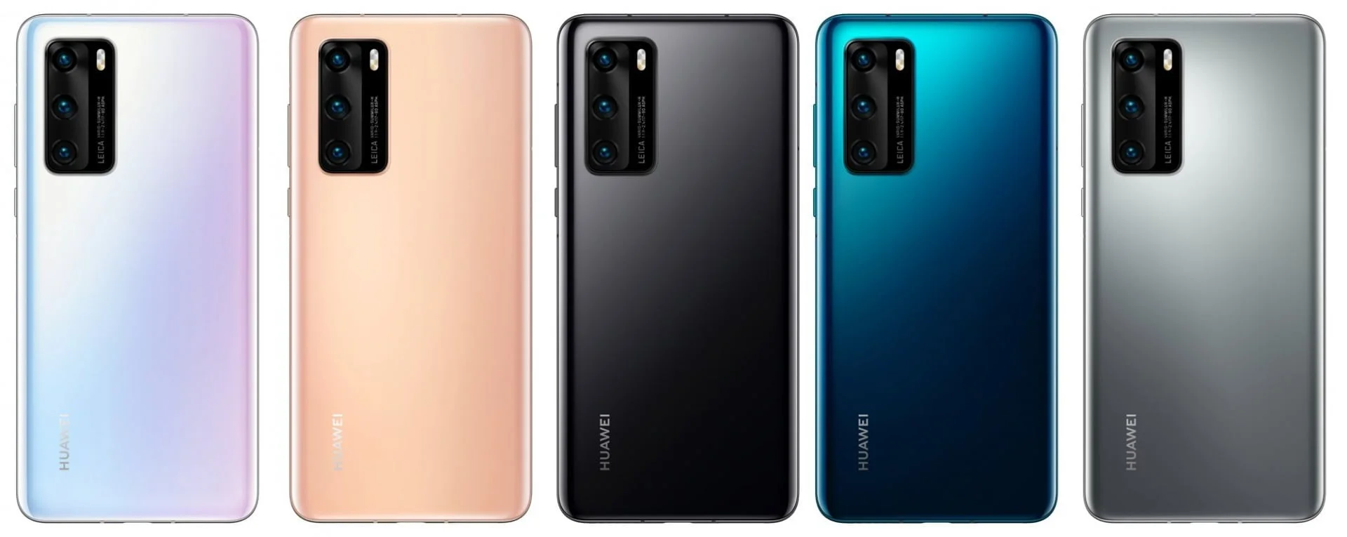 Капак батерия (без кам.) за Huawei P40 Lite – Черен