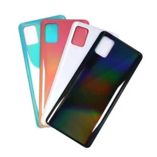 Капак батерия (без кам.) за Samsung A71 – Черен