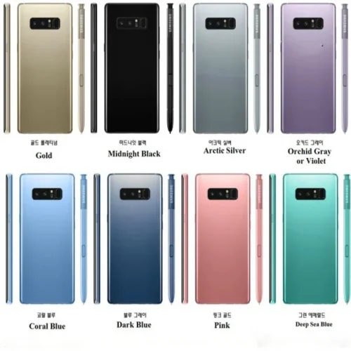 Капак батерия (без кам.) за Samsung Note 8 – Розов