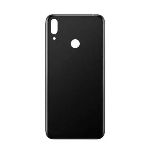 Капак батерия за Huawei Y7 2018 + стъкло за кам. – Черен