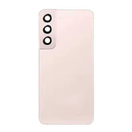 Капак батерия за Samsung S22 със стъкло за кам. – Розов