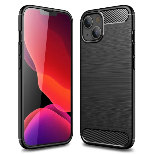 Карбонов гръб за iPhone 13 Pro Max – Черен