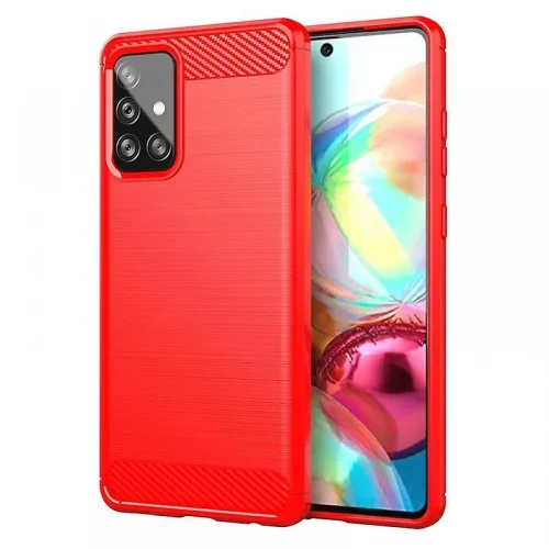 Карбонов гръб за iPhone 14 – Червен