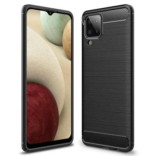 Карбонов гръб за Samsung A13 4G – Черен