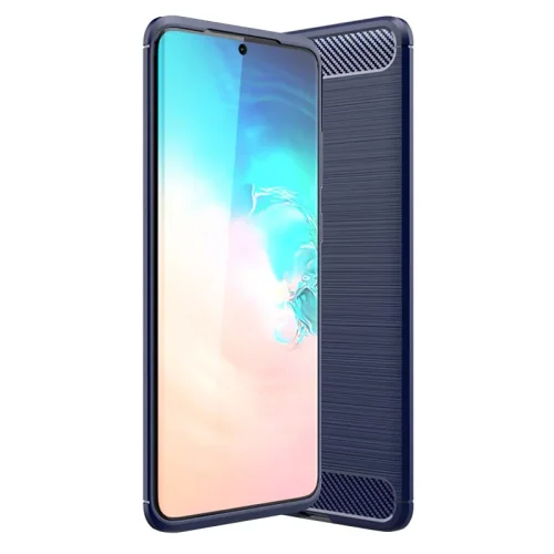Карбонов гръб за Samsung S20 Ultra – Син