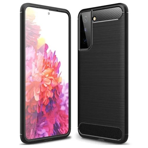 Карбонов гръб за Samsung S22 Plus – Черен