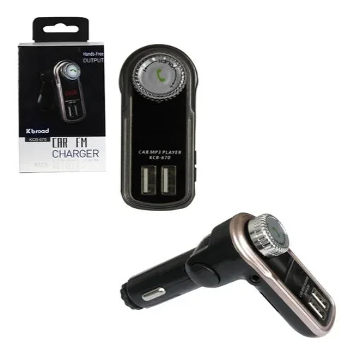 KBrand Трансмитер с Bluetooth KCB – 670 изх.2xUSB