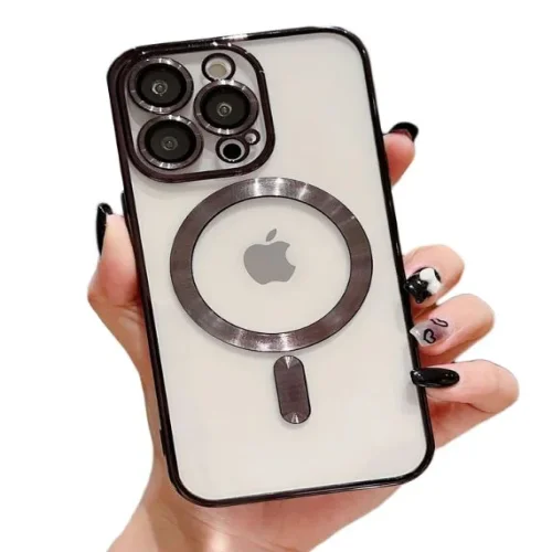 Кейс MG38 Luxury Case with Magsafe iPhone 16E – Черен