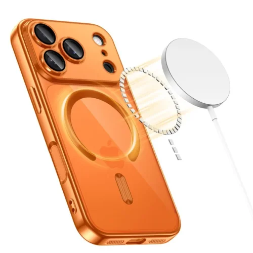 Кейс MG38 Luxury Case with Magsafe iPhone 17 Air – Оранжев