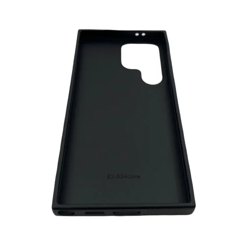 Кейс за телефон с камъни D130 за iPhone 17 Air (Черен)