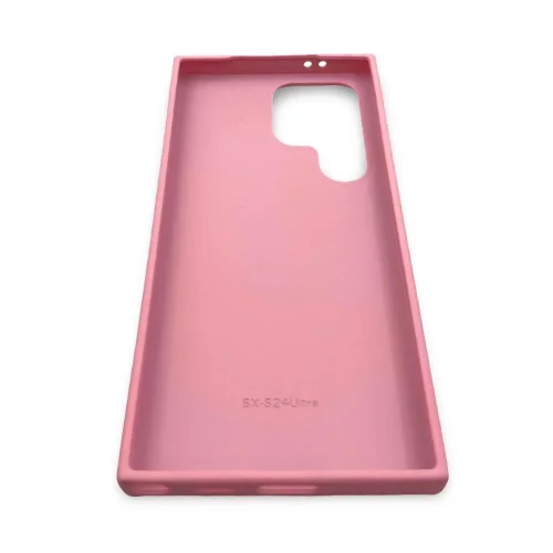 Кейс за телефон с камъни D130 за iPhone 17 Air (Розов)