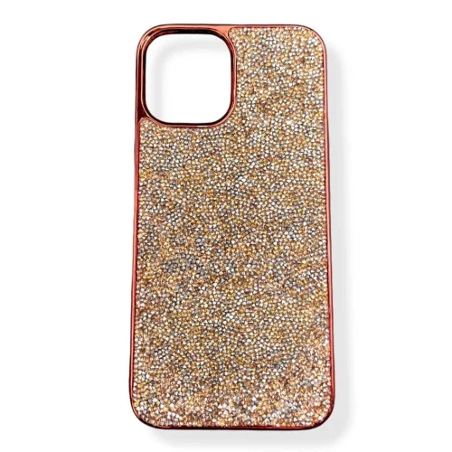 Кейс за телефон с камъни D130 за Samsung Galaxy S20 Ultra – Rose Gold