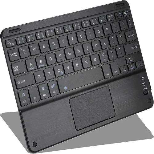 Комплект Bluetooth безжична клавиатура с trackpad YL-03 – Бял