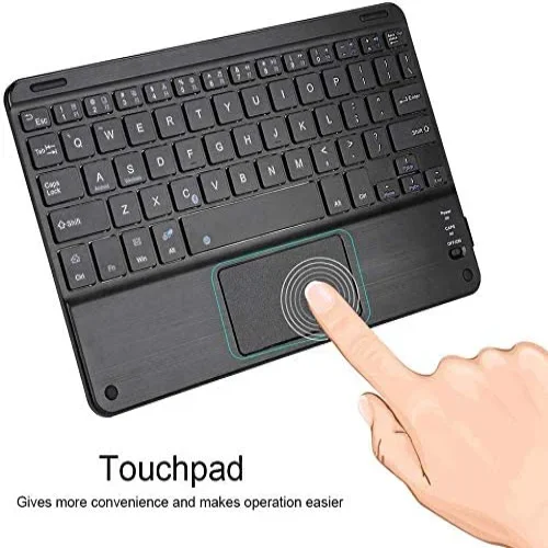 Комплект Bluetooth безжична клавиатура с trackpad YL-03 K470 – Черен